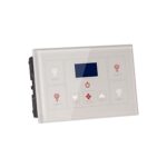 Smart 5-keys Thermostat Light Switch Horizantal White - Image 2